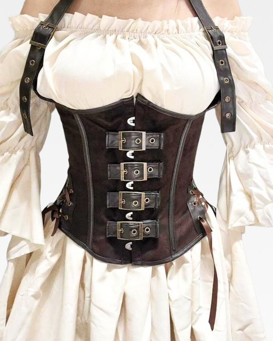 Corset underbust steampunk