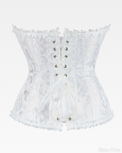 Corset victorien blanc