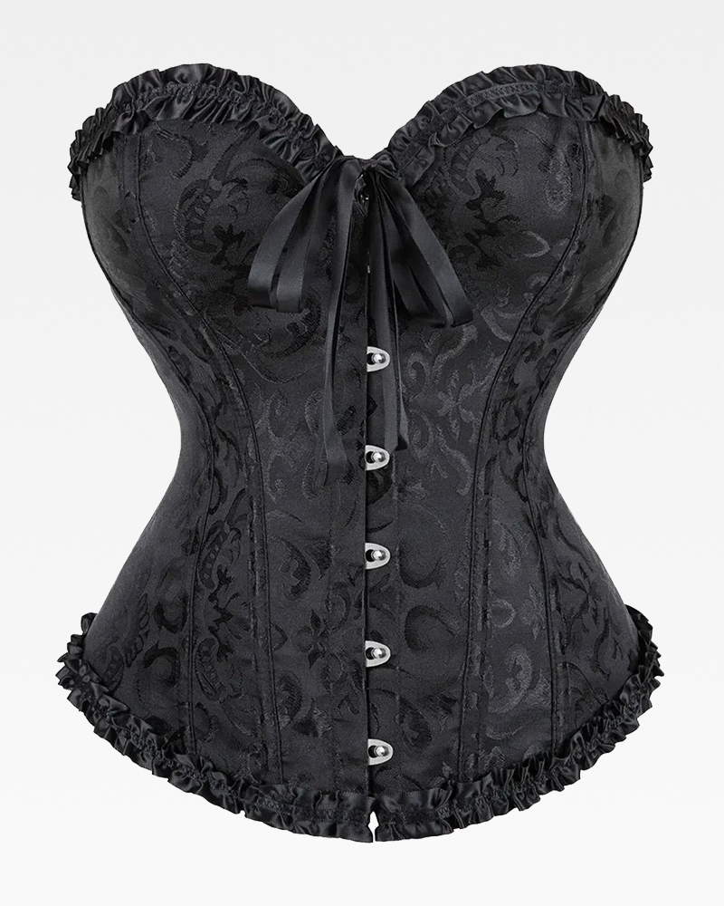 Corset victorien noir