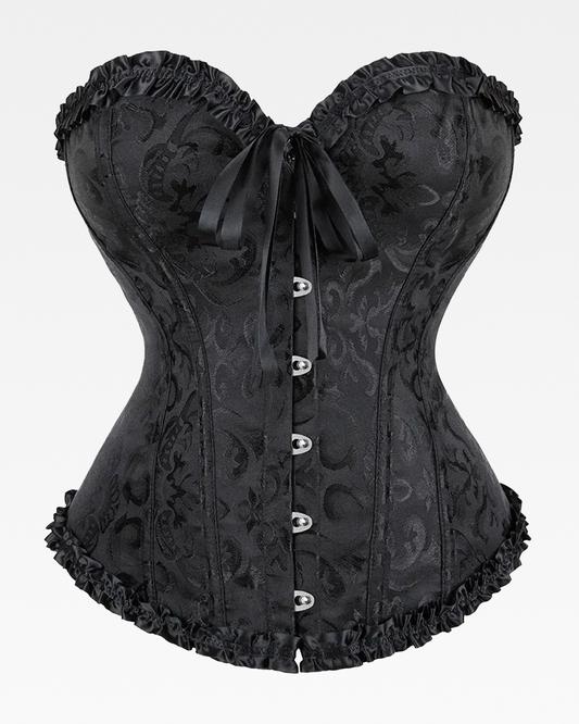 Corset victorien noir